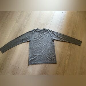 Lululemon Vent Tech Gray Long Sleeve Shirt